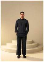NOIR BLACK MEN'S CO-ORD SET – MINIMAL MODERN FIT