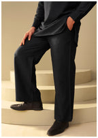 NOIR BLACK MEN'S CO-ORD SET – MINIMAL MODERN FIT