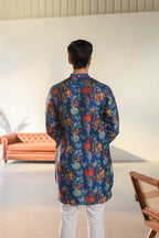 JUAL ELEPHANT BLUE GANGANAGRY KURTA FOR MEN